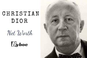 christian dior net worth.